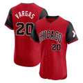 Trusc C.White Sox #20 Miguel Vargas Player Red City Connect Limited Elite Home Stitched Jerseys