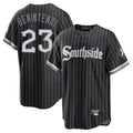 Trusc C.White Sox #23 Andrew Benintendi Player Black City Connect Home Game Stitched Jerseys
