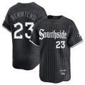 Trusc C.White Sox #23 Andrew Benintendi Player Black City Connect Limited Home Stitched Jerseys