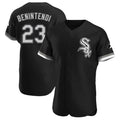 Trusc C.White Sox #23 Andrew Benintendi Player Black Limited Elite Home Stitched Jerseys