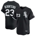 Trusc C.White Sox #23 Andrew Benintendi Player Black Home Game Stitched Jerseys