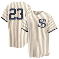Trusc C.White Sox #23 Andrew Benintendi Player Cream Field of Dreams Home Game Stitched Jerseys