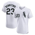 Trusc C.White Sox #23 Andrew Benintendi Player White Stripe Limited Elite Home Stitched Jerseys
