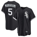 Trusc C.White Sox #5 Munetaka Murakami Player Black Home Game Stitched Jerseys