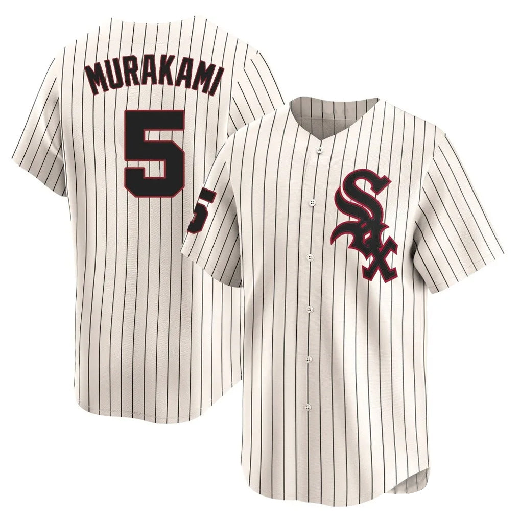 Trusc C.White Sox #5 Munetaka Murakami Player Cream Cooperstown Collection Limited Home Stitched Jerseys