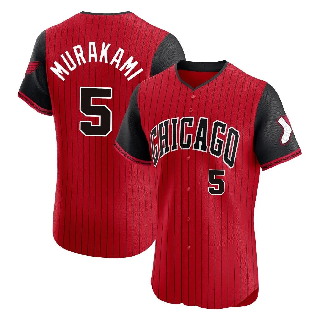 Trusc C.White Sox #5 Munetaka Murakami Player Red City Connect Limited Elite Home Stitched Jerseys