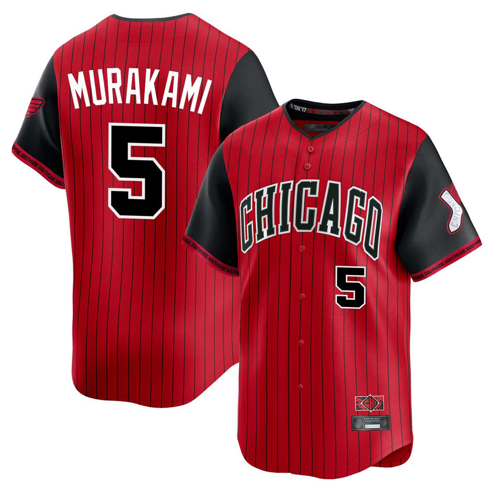 Trusc C.White Sox #5 Munetaka Murakami Player Red City Connect Limited Home Stitched Jerseys
