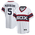 Trusc C.White Sox #5 Munetaka Murakami Player White T-shirt Home Game Stitched Jerseys