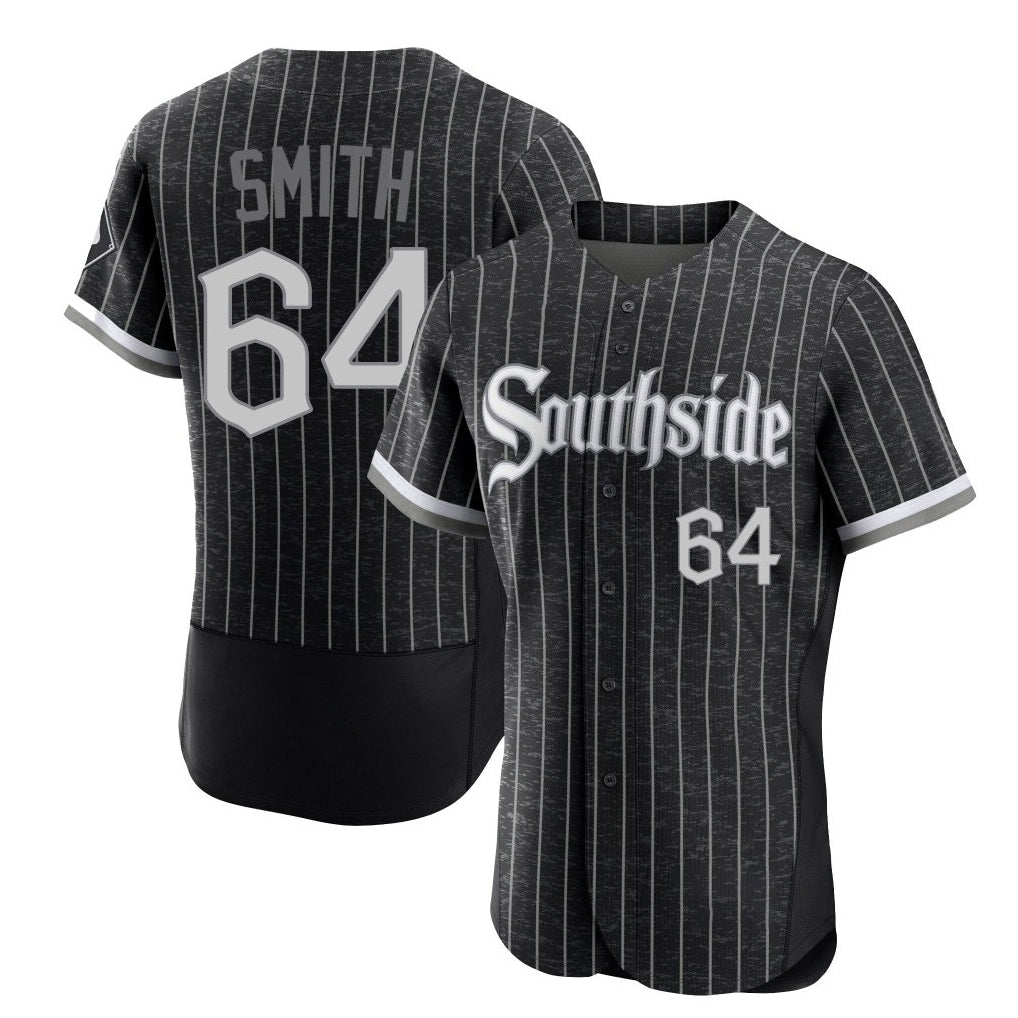 Trusc C.White Sox #64 Shane Smith Player Black City Connect Limited Elite Home Stitched Jerseys
