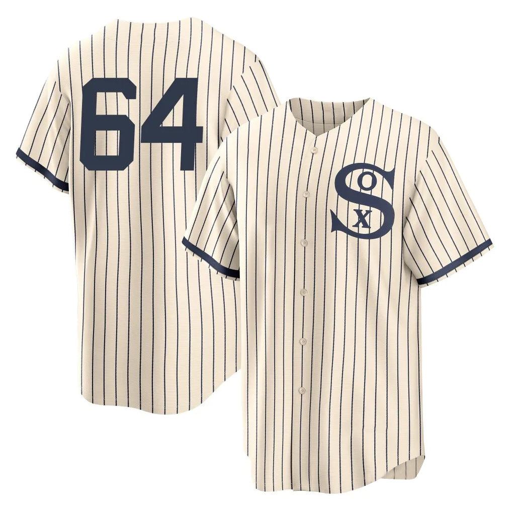 Trusc C.White Sox #64 Shane Smith Player Cream Field of Dreams Home Game Stitched Jerseys