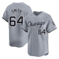 Trusc C.White Sox #64 Shane Smith Player Gray Road Limited Home Stitched Jerseys