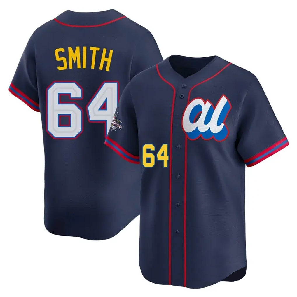 Trusc C.White Sox #64 Shane Smith Player Navy Limited American League All-Star Edition Stitched Jerseys