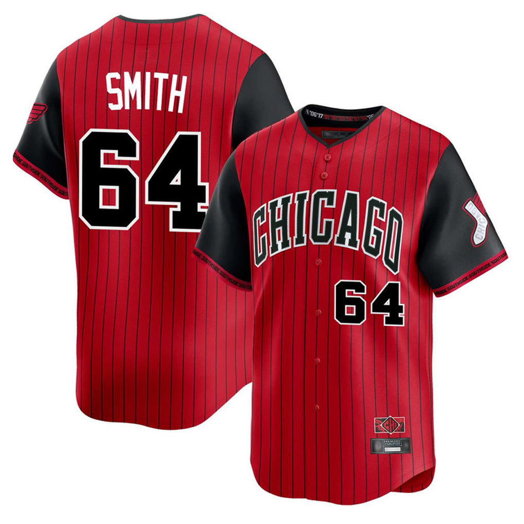 Trusc C.White Sox #64 Shane Smith Player Red City Connect Limited Home Stitched Jerseys