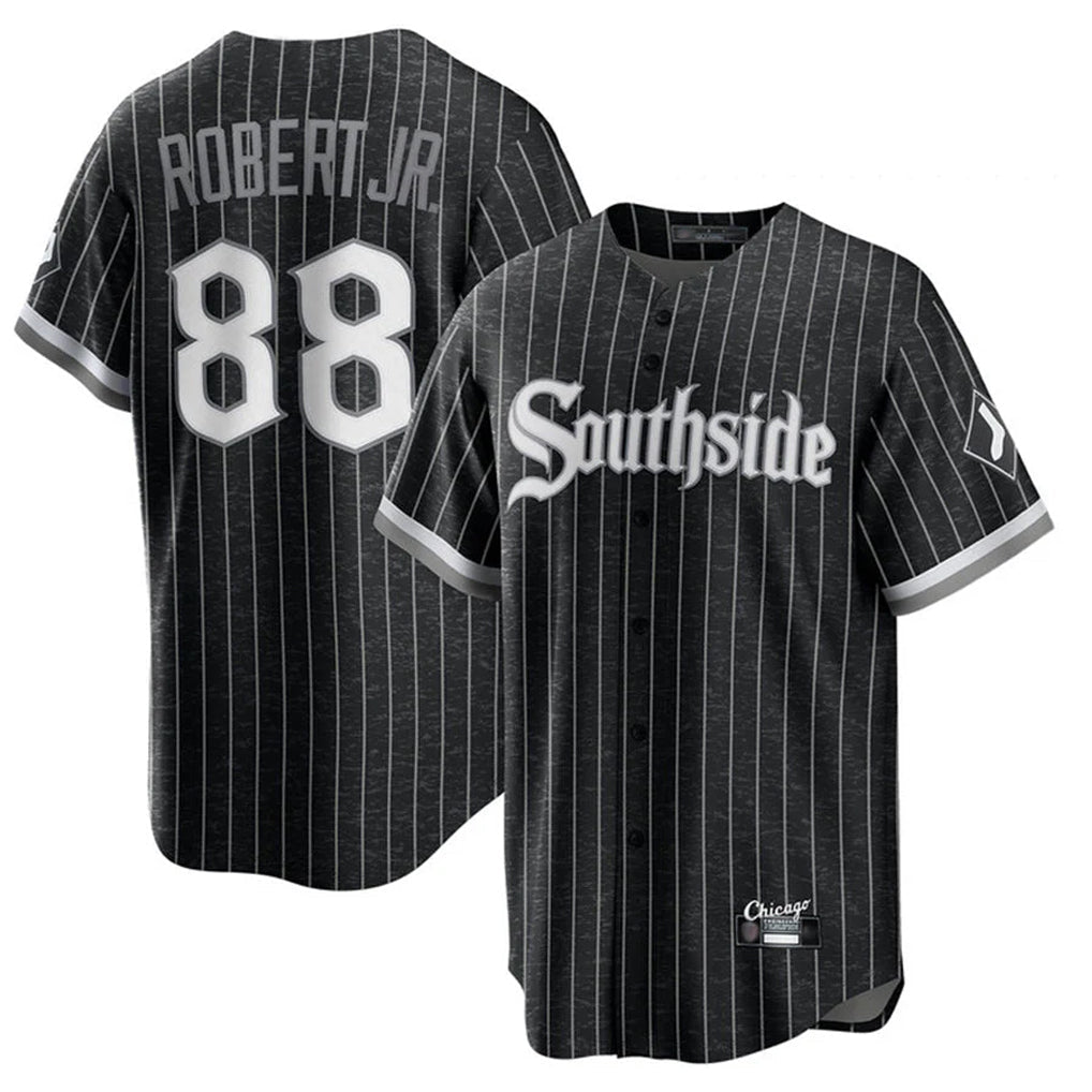 Trusc C.White Sox #88 Luis Robert Jr Player Black City Connect Home Game Stitched Jerseys