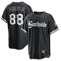 Trusc C.White Sox #88 Luis Robert Jr Player Black City Connect Home Game Stitched Jerseys