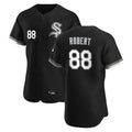 Trusc C.White Sox #88 Luis Robert Jr Player Black Limited Elite Home Stitched Jerseys