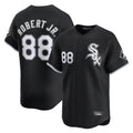 Trusc C.White Sox #88 Luis Robert Jr Player Black Limited Home Stitched Jerseys