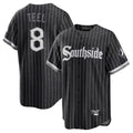 Trusc C.White Sox #8 Kyle Teel Player Black City Connect Home Game Stitched Jerseys