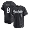 Trusc C.White Sox #8 Kyle Teel Player Black City Connect Limited Home Stitched Jerseys