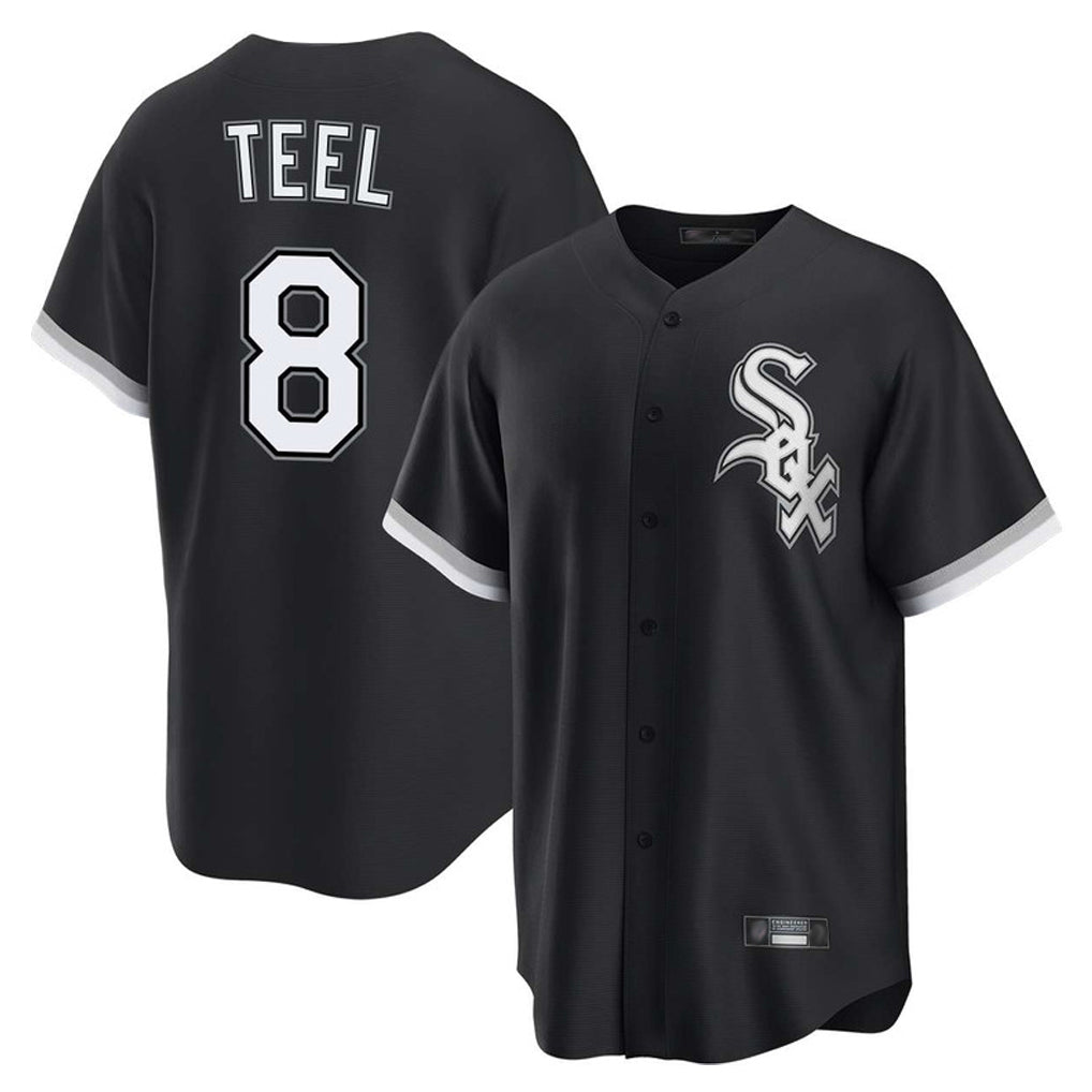 Trusc C.White Sox #8 Kyle Teel Player Black Home Game Stitched Jerseys