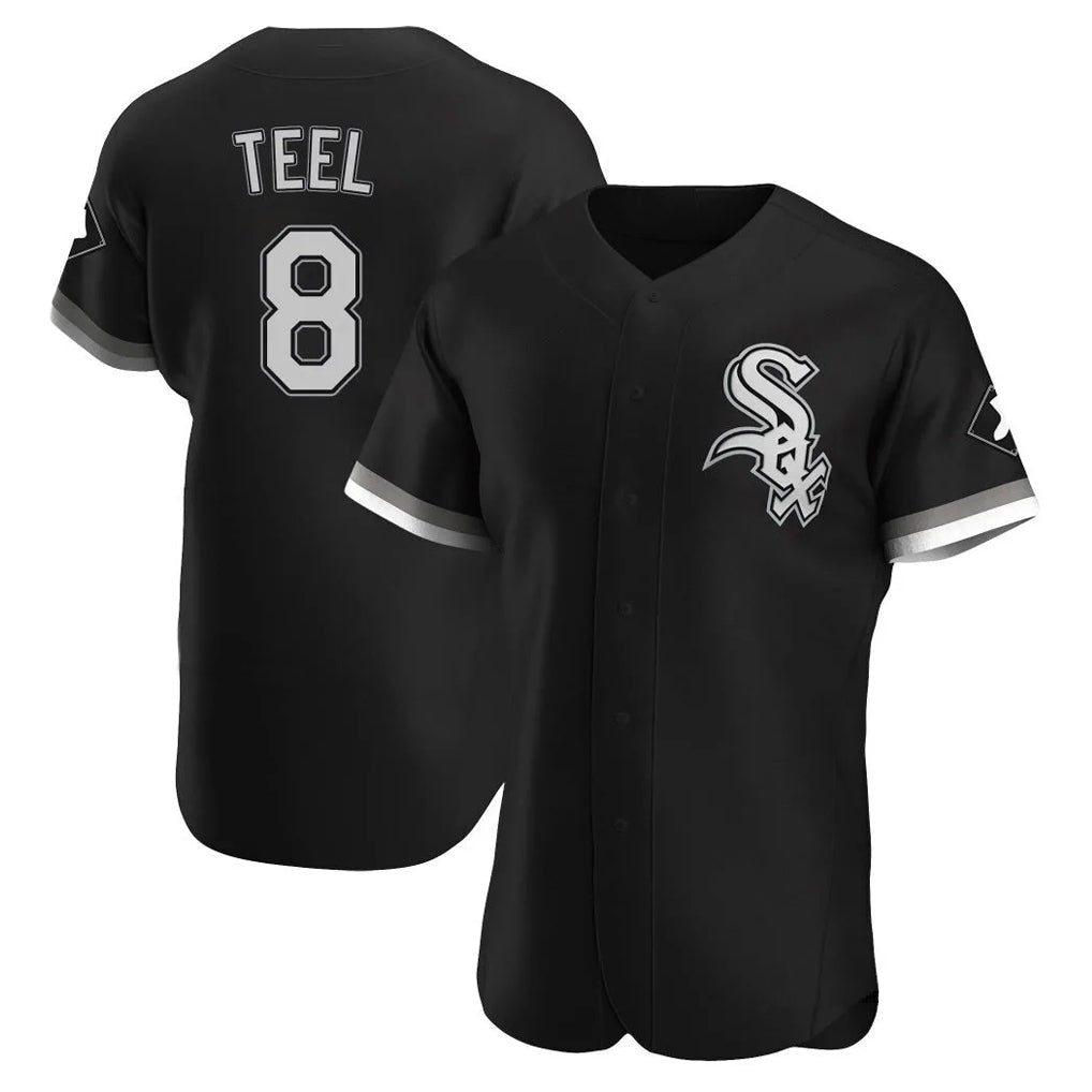 Trusc C.White Sox #8 Kyle Teel Player Black Limited Elite Home Stitched Jerseys