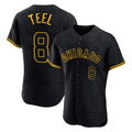 Trusc C.White Sox #8 Kyle Teel Player Black Snake Skin City Limited Elite Home Stitched Jerseys