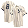 Trusc C.White Sox #8 Kyle Teel Player Cream Field of Dreams Home Game Stitched Jerseys