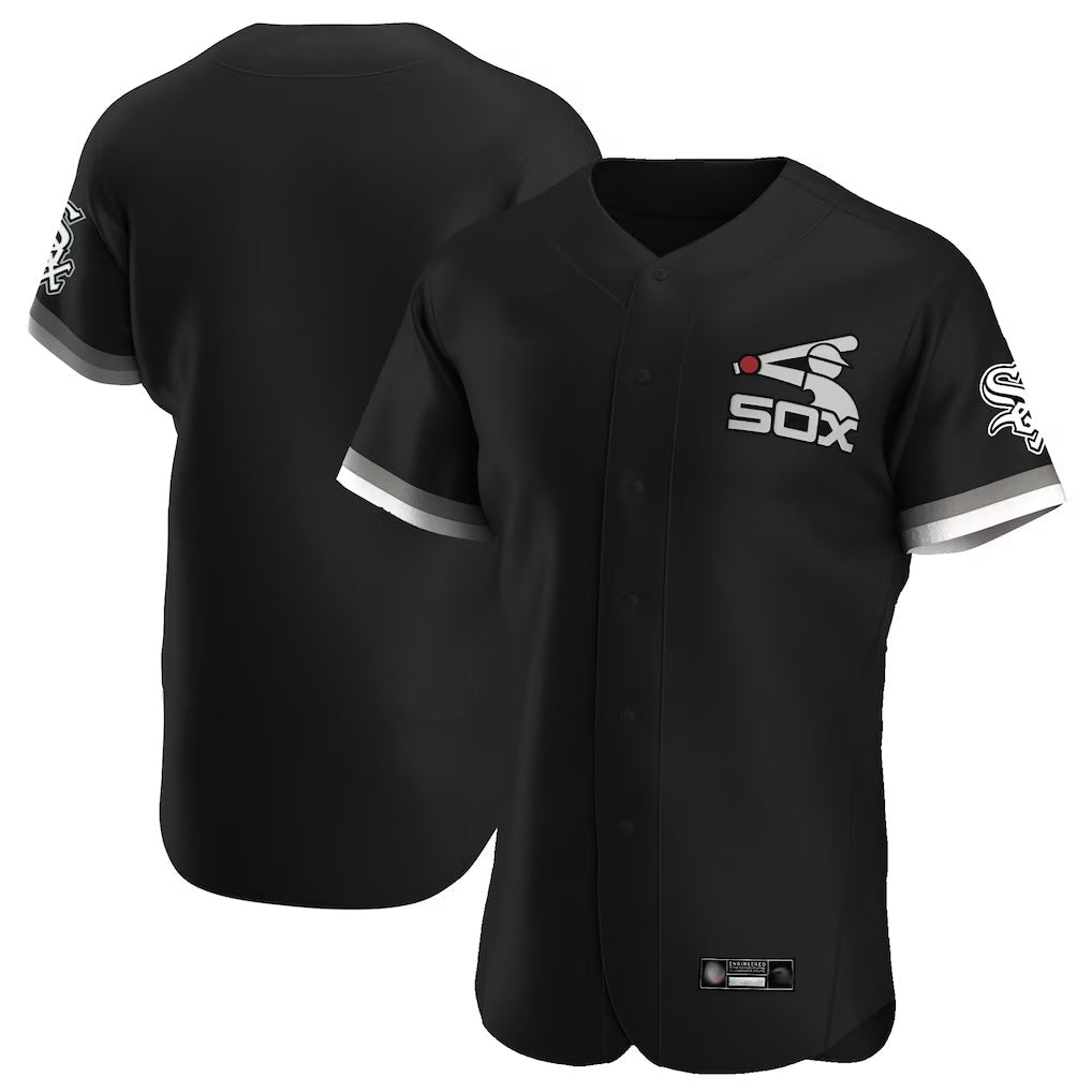 Trusc C.White Sox ## White Sox Blank Player Black Limited Elite Home Game Stitched Jerseys