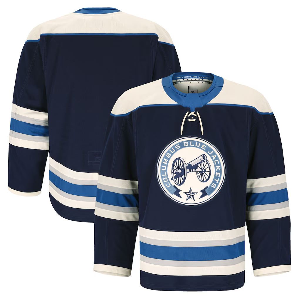 Trusc CB.Jackets Navy Alternate Authentic Pro Jersey