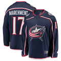 Trusc CB.Jackets #17 Mason Marchment Navy Home Premier Breakaway Player Jersey