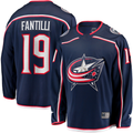 Trusc CB.Jackets #19 Adam Fantilli Navy Home Premier Breakaway Player Jersey
