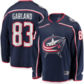 Trusc CB.Jackets #83 Conor Garland Navy Home Breakaway Jersey