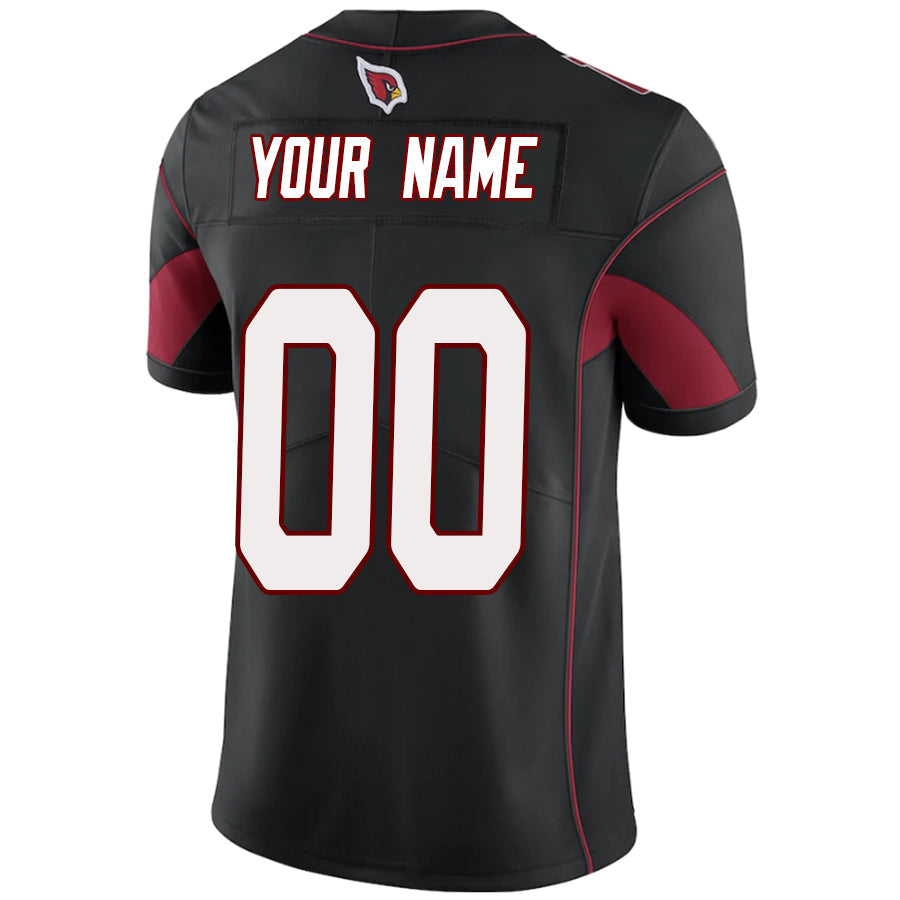 Trusc Custom A.Cardinal Black Vapor Limited Elite Stitched Jerseys