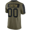 Trusc Custom A.Cardinals Olive Salute To Service Limited Stitched Jerseys