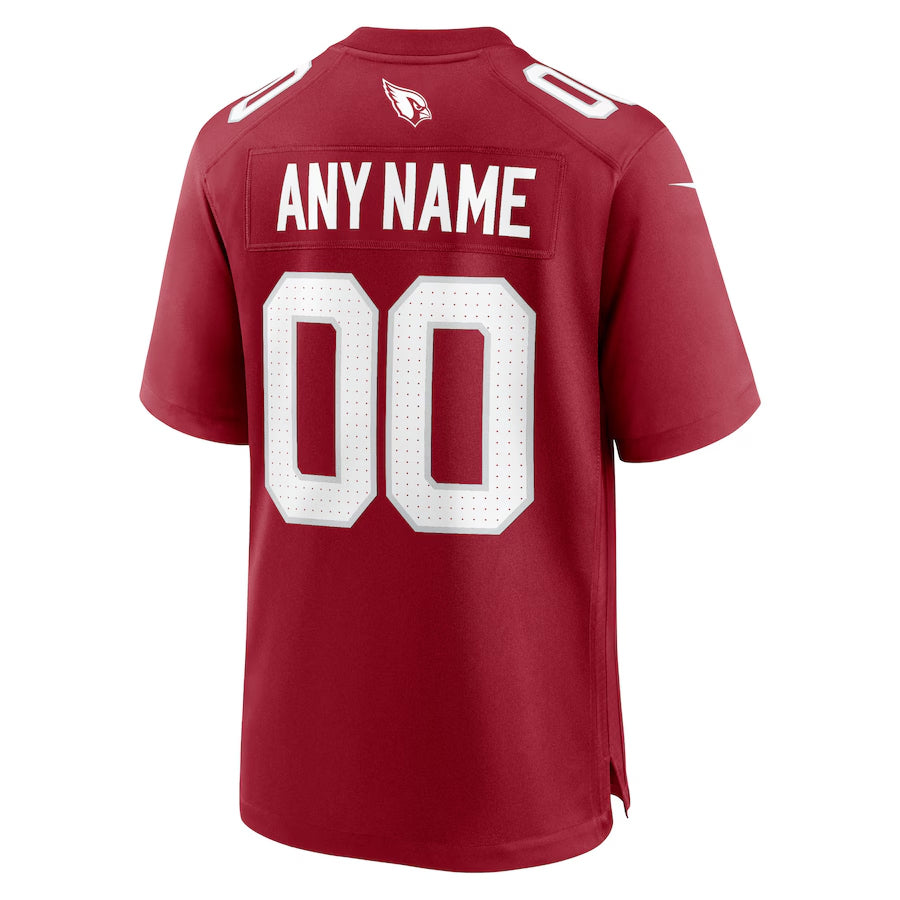 Trusc Custom A.Cardinals Red Replica Game Stitched Jerseys