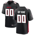 Trusc Custom A.Falcons Black Home Game Stitched Jerseys