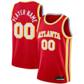 Trusc Custom A.Hawks Red 2020-21 Swingman Jerseys - Icon Edition