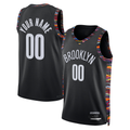 Trusc Custom B.Nets Black 202526 City Edition Swingman Jerseys