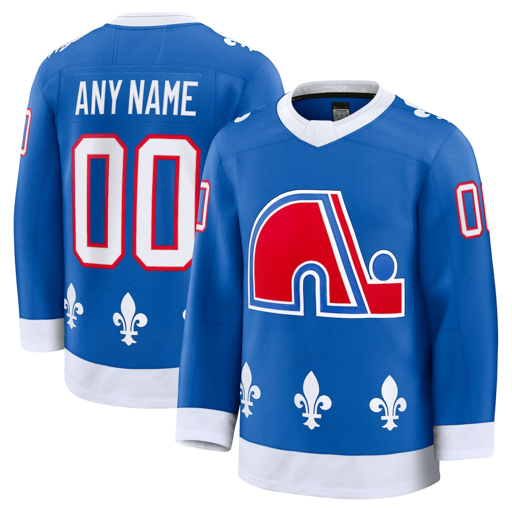 Trusc Custom C.Avalanche Blue Alternate Heritage Premium Jerseys