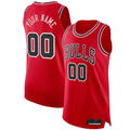 Trusc Custom C.Bulls Red Authentic Jerseys - Icon Edition