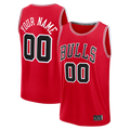 Trusc Custom C.Bulls Red Fast Break Jerseys - Icon Edition