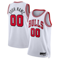 Trusc Custom C.Bulls White Swingman Jerseys - Association Edition