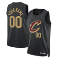 Trusc Custom C.Cavaliers Black 2022-23 Swingman Jerseys - Statement Edition