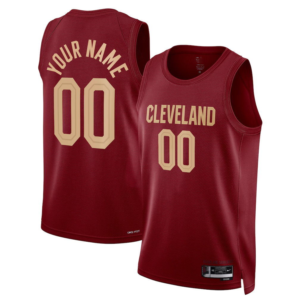 Trusc Custom C.Cavaliers Burgundy Swingman Jerseys - Icon Edition