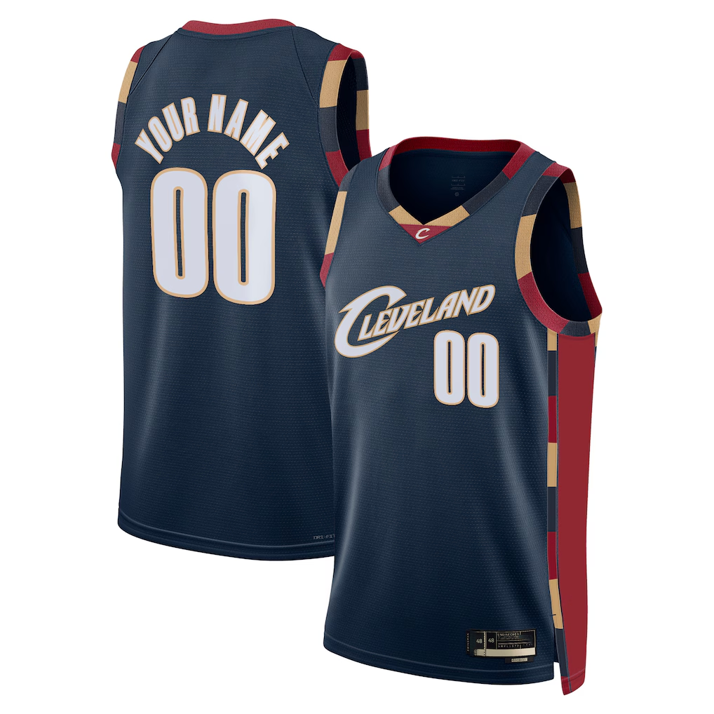 Trusc Custom C.Cavaliers Navy Swingman Jerseys - Classic Edition