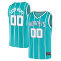 Trusc Custom C.Hornets  Teal Fast Break Replica Jerseys - Icon Edition
