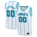 Trusc Custom C.Hornets  White Fast Break Jerseys - Icon Edition