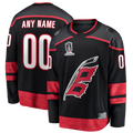 Trusc Custom C.Hurricanes Black 2026 Stanley Cup Champions Home Breakaway Custom Stitched Jerseys