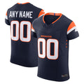 Trusc Custom D.Broncos Navy Vapor F.U.S.E. Elite Stitched Jerseys