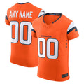 Trusc Custom D.Broncos Vapor F.U.S.E. Elite Orange Stitched Jerseys